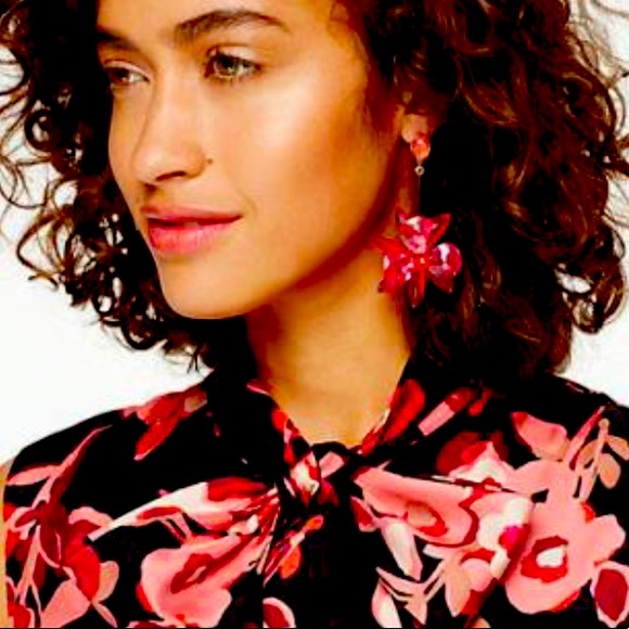 🆕Kate spade blooming brilliant statement earrings - Picture 7 of 12